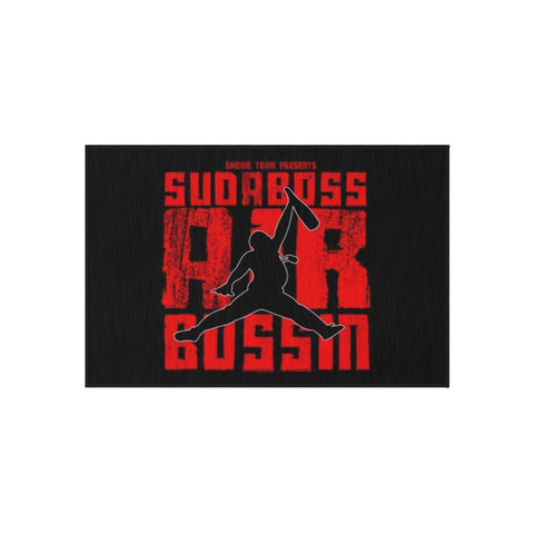 SUDABOSS CUSTOM AIR BOSSIN RUG!!